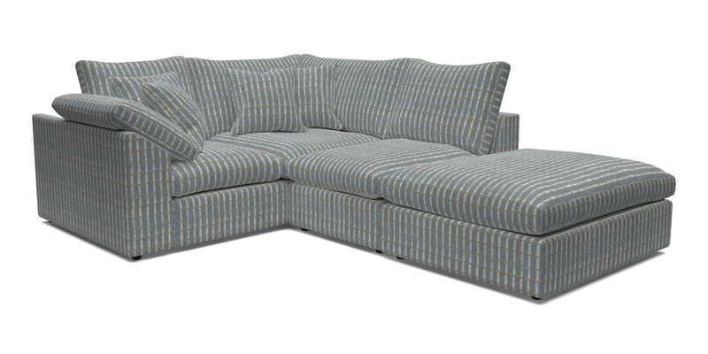 Big Softie Sloped Arm Small Corner Group LHF in Sahara Chalk