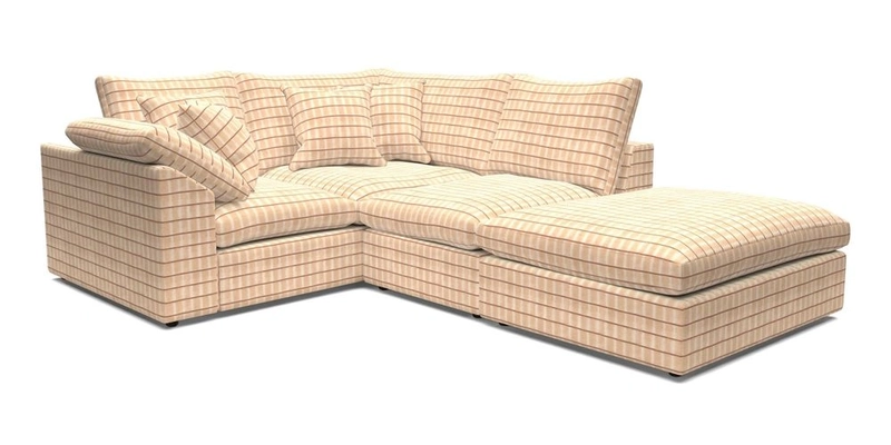 Big Softie Sloped Arm Small Corner Group LHF in Sahara Chalk