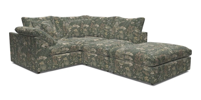 Big Softie Sloped Arm Small Corner Group LHF in Sahara Chalk