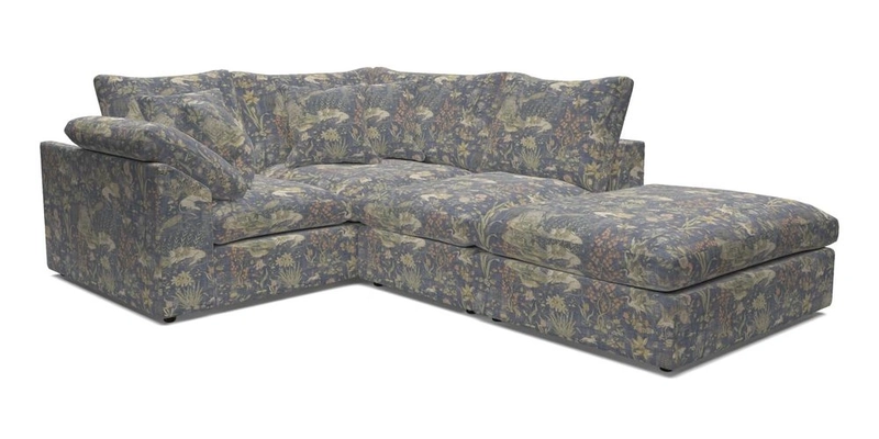 Big Softie Sloped Arm Small Corner Group LHF in Sahara Chalk