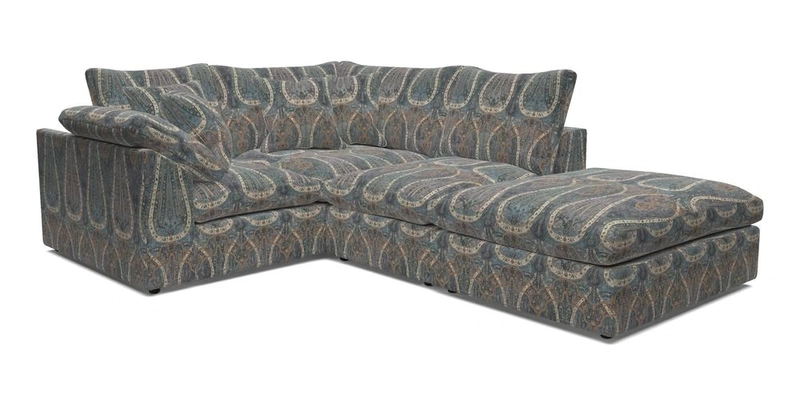 Big Softie Sloped Arm Small Corner Group LHF in Sahara Chalk
