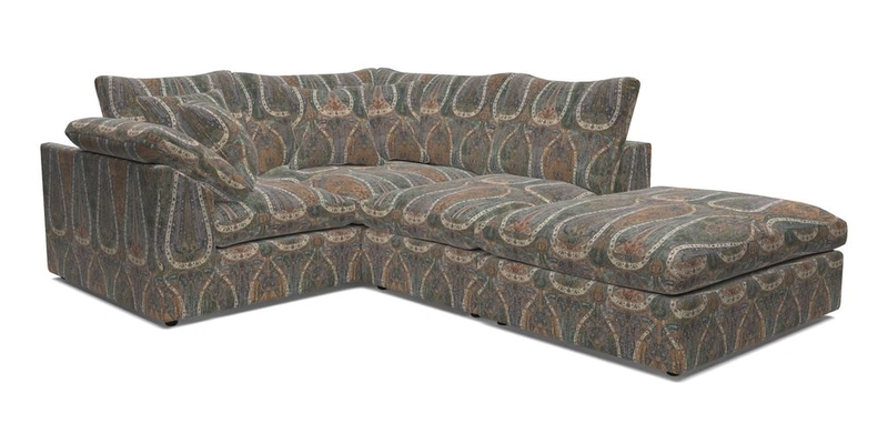 Big Softie Sloped Arm Small Corner Group LHF in Sahara Chalk