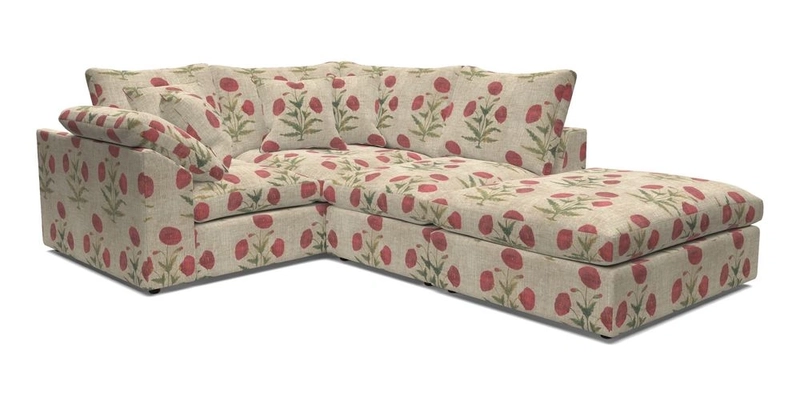 Big Softie Sloped Arm Small Corner Group LHF in Sahara Chalk
