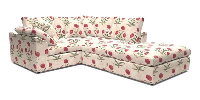 Big Softie Sloped Arm Small Corner Group LHF in Sahara Chalk