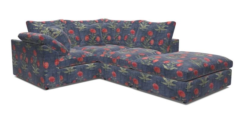 Big Softie Sloped Arm Small Corner Group LHF in Sahara Chalk