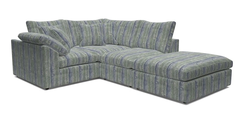 Big Softie Sloped Arm Small Corner Group LHF in Sahara Chalk
