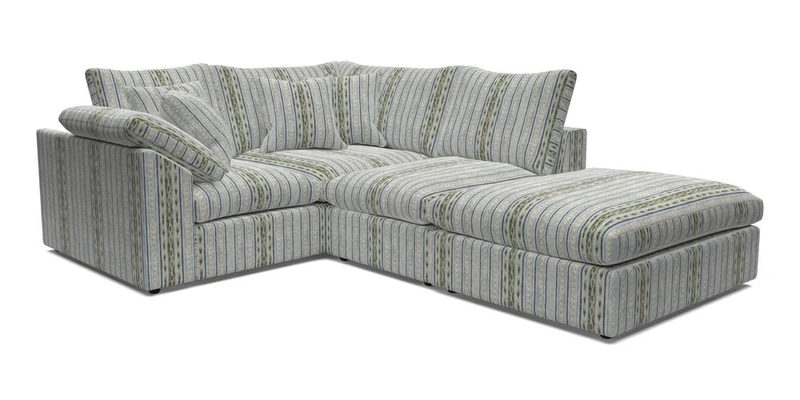 Big Softie Sloped Arm Small Corner Group LHF in Sahara Chalk