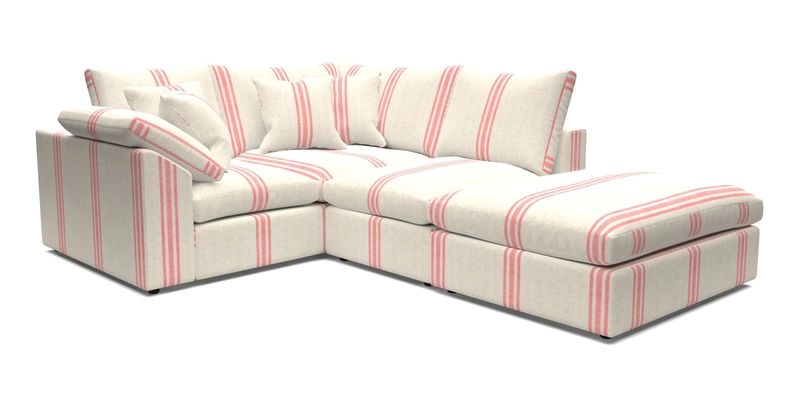Big Softie Sloped Arm Small Corner Group LHF in Sahara Chalk