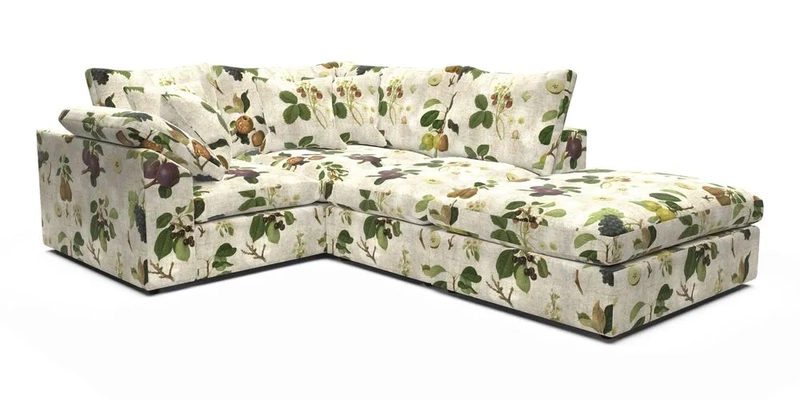 Big Softie Sloped Arm Small Corner Group LHF in Sahara Chalk