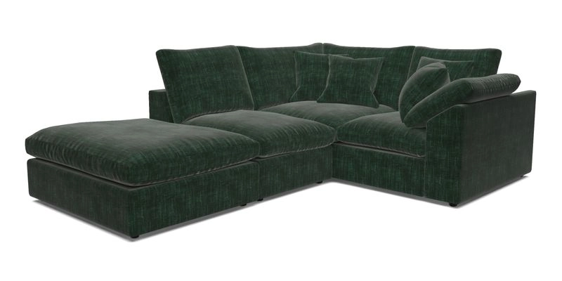 Big Softie Sloped Arm Small Corner Group RHF in Sahara Chalk