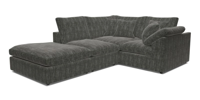 Big Softie Sloped Arm Small Corner Group RHF in Sahara Chalk