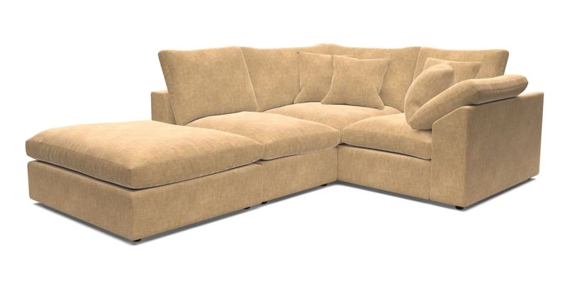 Big Softie Sloped Arm Small Corner Group RHF in Sahara Chalk