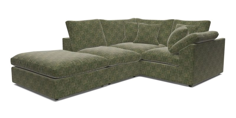 Big Softie Sloped Arm Small Corner Group RHF in Sahara Chalk
