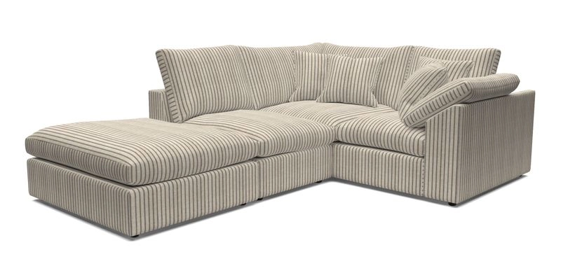 Big Softie Sloped Arm Small Corner Group RHF in Sahara Chalk