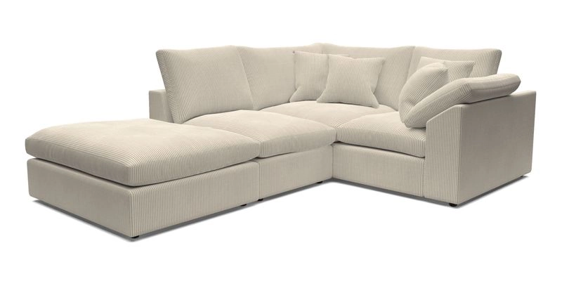 Big Softie Sloped Arm Small Corner Group RHF in Sahara Chalk