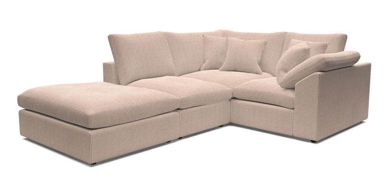 Big Softie Sloped Arm Small Corner Group RHF in Sahara Chalk