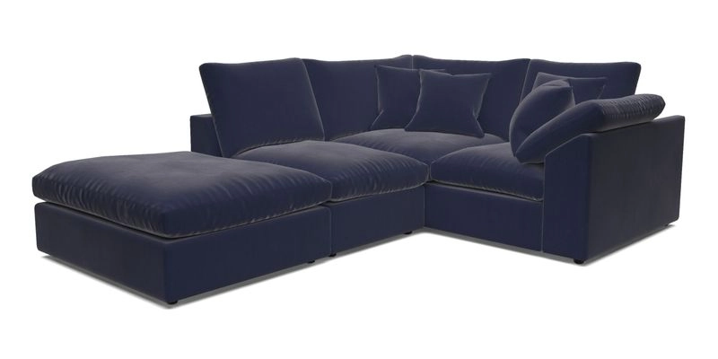 Big Softie Sloped Arm Small Corner Group RHF in Sahara Chalk