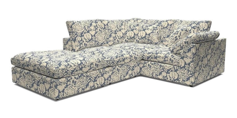 Big Softie Sloped Arm Small Corner Group RHF in Sahara Chalk