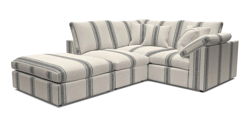 Big Softie Sloped Arm Small Corner Group RHF in Sahara Chalk