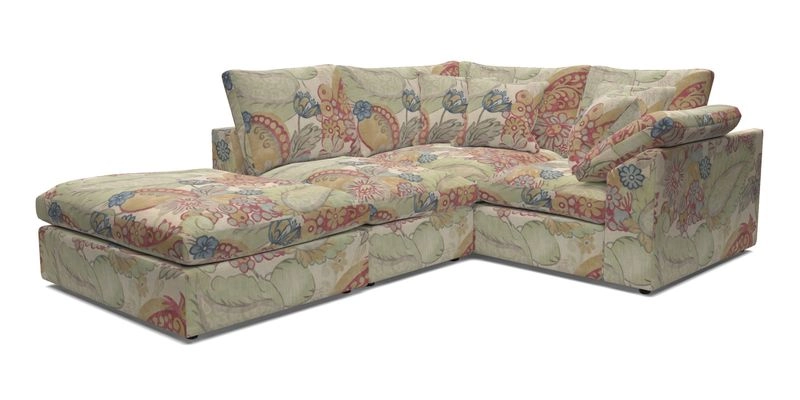 Big Softie Sloped Arm Small Corner Group RHF in Sahara Chalk