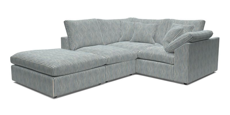 Big Softie Sloped Arm Small Corner Group RHF in Sahara Chalk