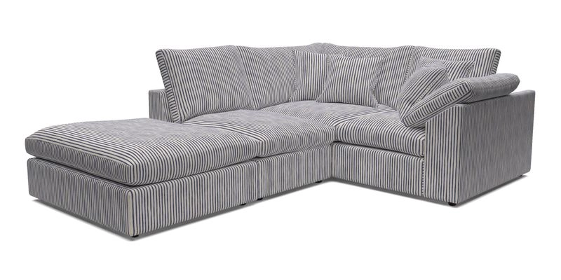 Big Softie Sloped Arm Small Corner Group RHF in Sahara Chalk