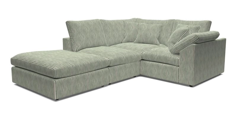 Big Softie Sloped Arm Small Corner Group RHF in Sahara Chalk