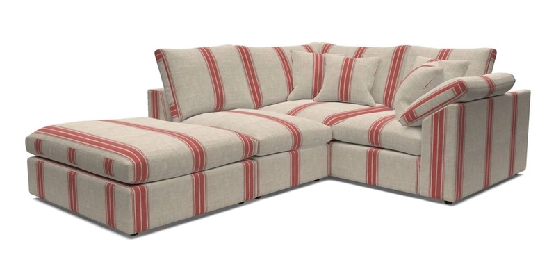 Big Softie Sloped Arm Small Corner Group RHF in Sahara Chalk
