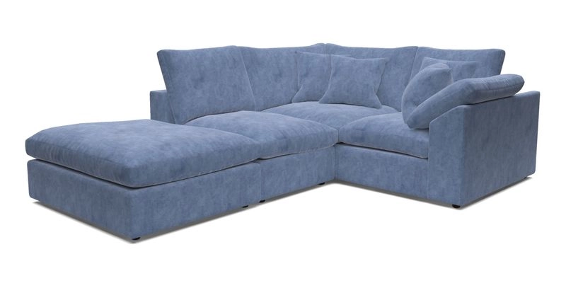 Big Softie Sloped Arm Small Corner Group RHF in Sahara Chalk