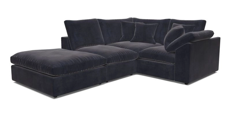 Big Softie Sloped Arm Small Corner Group RHF in Sahara Chalk