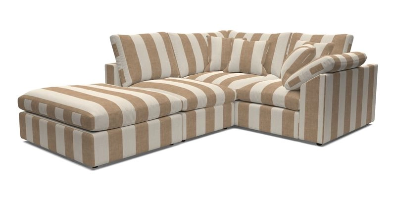 Big Softie Sloped Arm Small Corner Group RHF in Sahara Chalk