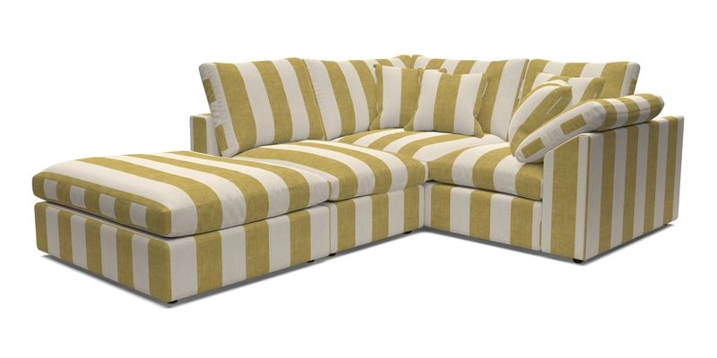 Big Softie Sloped Arm Small Corner Group RHF in Sahara Chalk