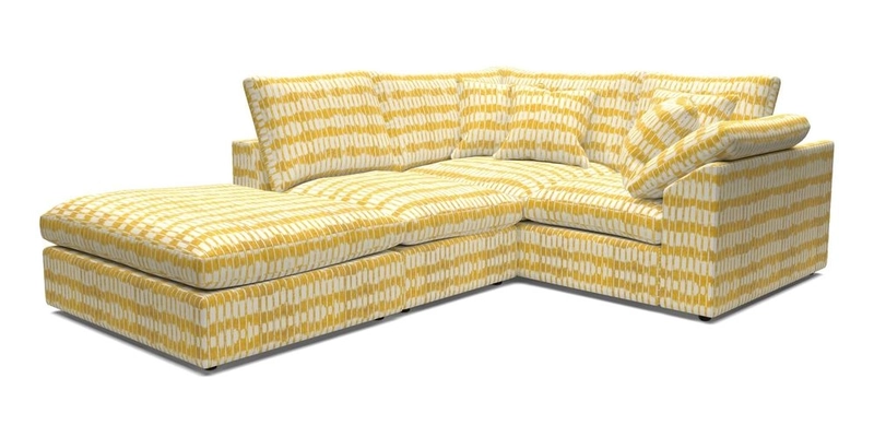 Big Softie Sloped Arm Small Corner Group RHF in Sahara Chalk