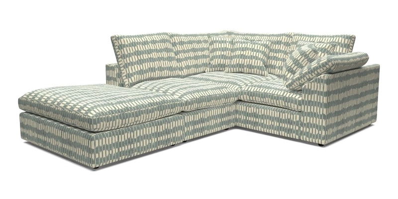 Big Softie Sloped Arm Small Corner Group RHF in Sahara Chalk