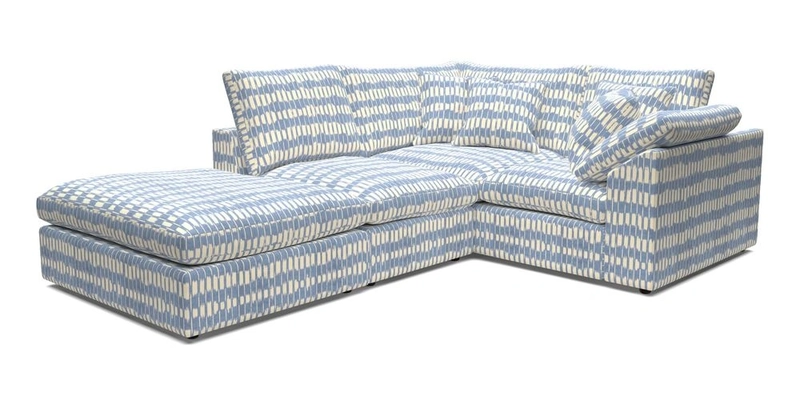 Big Softie Sloped Arm Small Corner Group RHF in Sahara Chalk