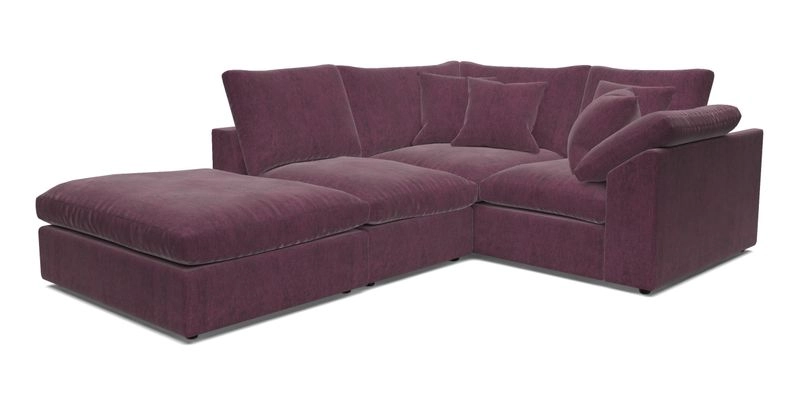 Big Softie Sloped Arm Small Corner Group RHF in Sahara Chalk