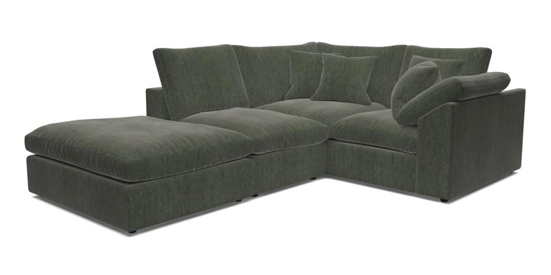 Big Softie Sloped Arm Small Corner Group RHF in Sahara Chalk