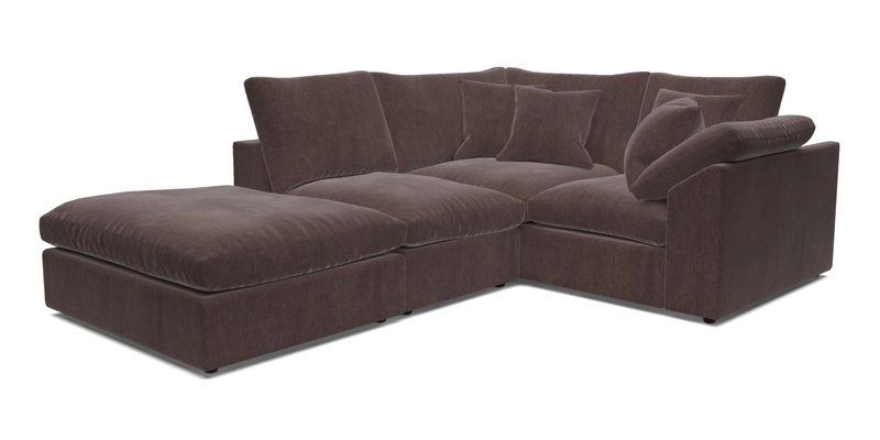 Big Softie Sloped Arm Small Corner Group RHF in Sahara Chalk