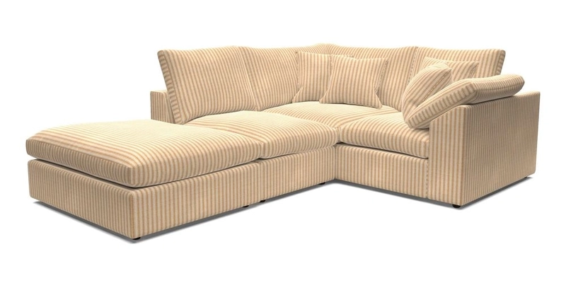 Big Softie Sloped Arm Small Corner Group RHF in Sahara Chalk