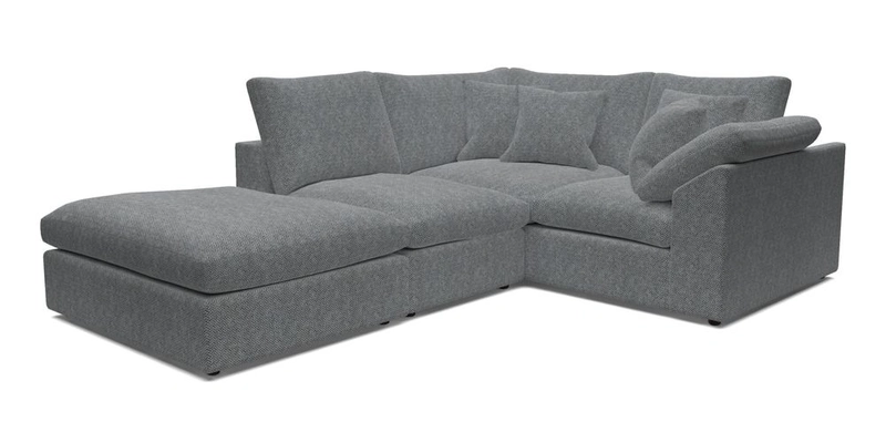 Big Softie Sloped Arm Small Corner Group RHF in Sahara Chalk