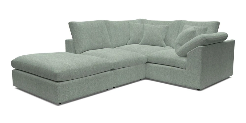 Big Softie Sloped Arm Small Corner Group RHF in Sahara Chalk