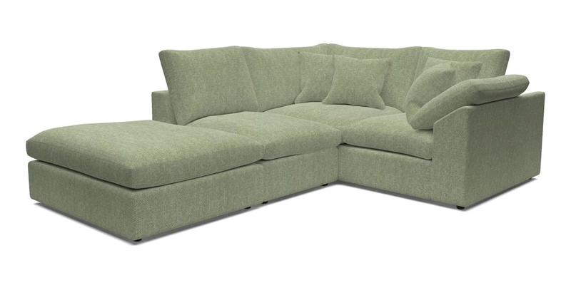 Big Softie Sloped Arm Small Corner Group RHF in Sahara Chalk