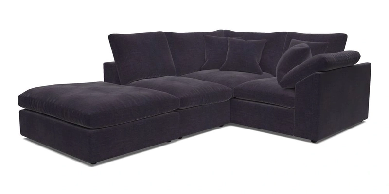 Big Softie Sloped Arm Small Corner Group RHF in Sahara Chalk