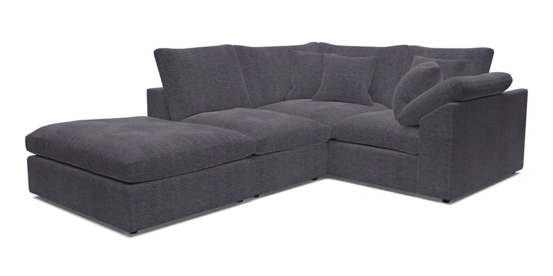 Big Softie Sloped Arm Small Corner Group RHF in Sahara Chalk