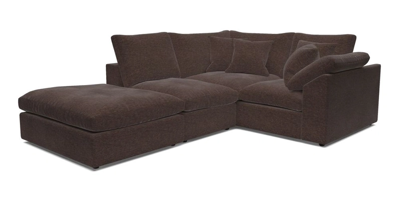 Big Softie Sloped Arm Small Corner Group RHF in Sahara Chalk