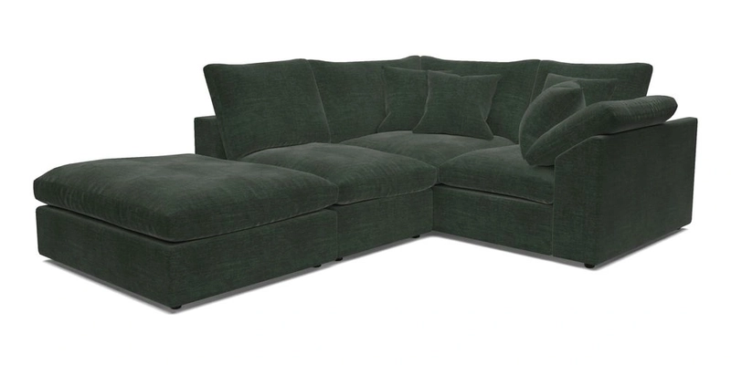 Big Softie Sloped Arm Small Corner Group RHF in Sahara Chalk