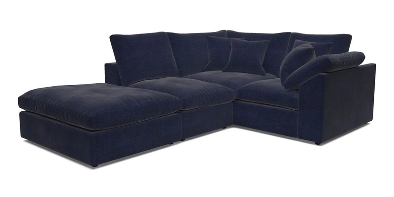 Big Softie Sloped Arm Small Corner Group RHF in Sahara Chalk