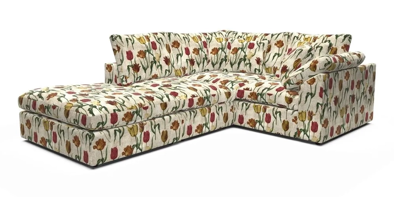 Big Softie Sloped Arm Small Corner Group RHF in Sahara Chalk