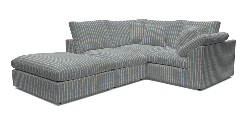 Big Softie Sloped Arm Small Corner Group RHF in Sahara Chalk
