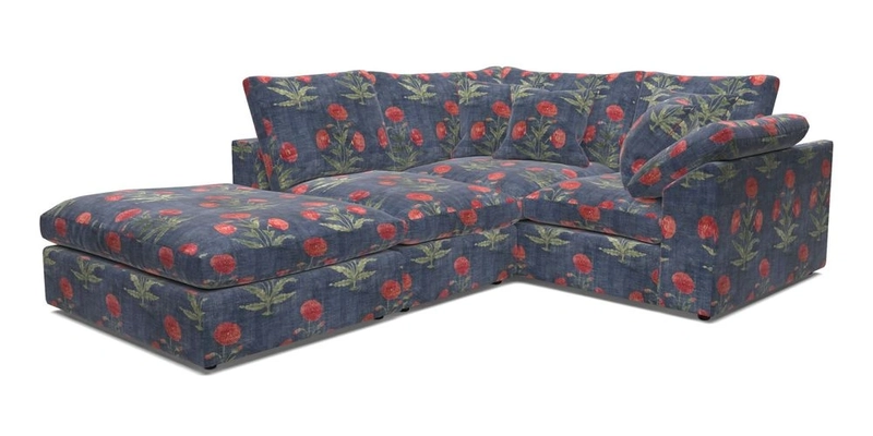 Big Softie Sloped Arm Small Corner Group RHF in Sahara Chalk